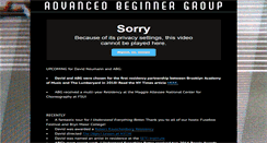 Desktop Screenshot of advancedbeginnergroup.org