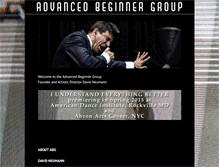 Tablet Screenshot of advancedbeginnergroup.org